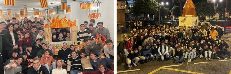Fiestas residentes del Colegio Mayor Albalat